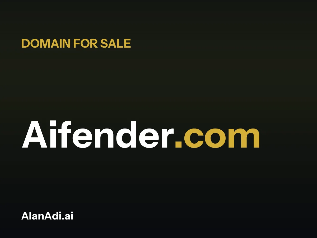 Aifender.com domain name for sale