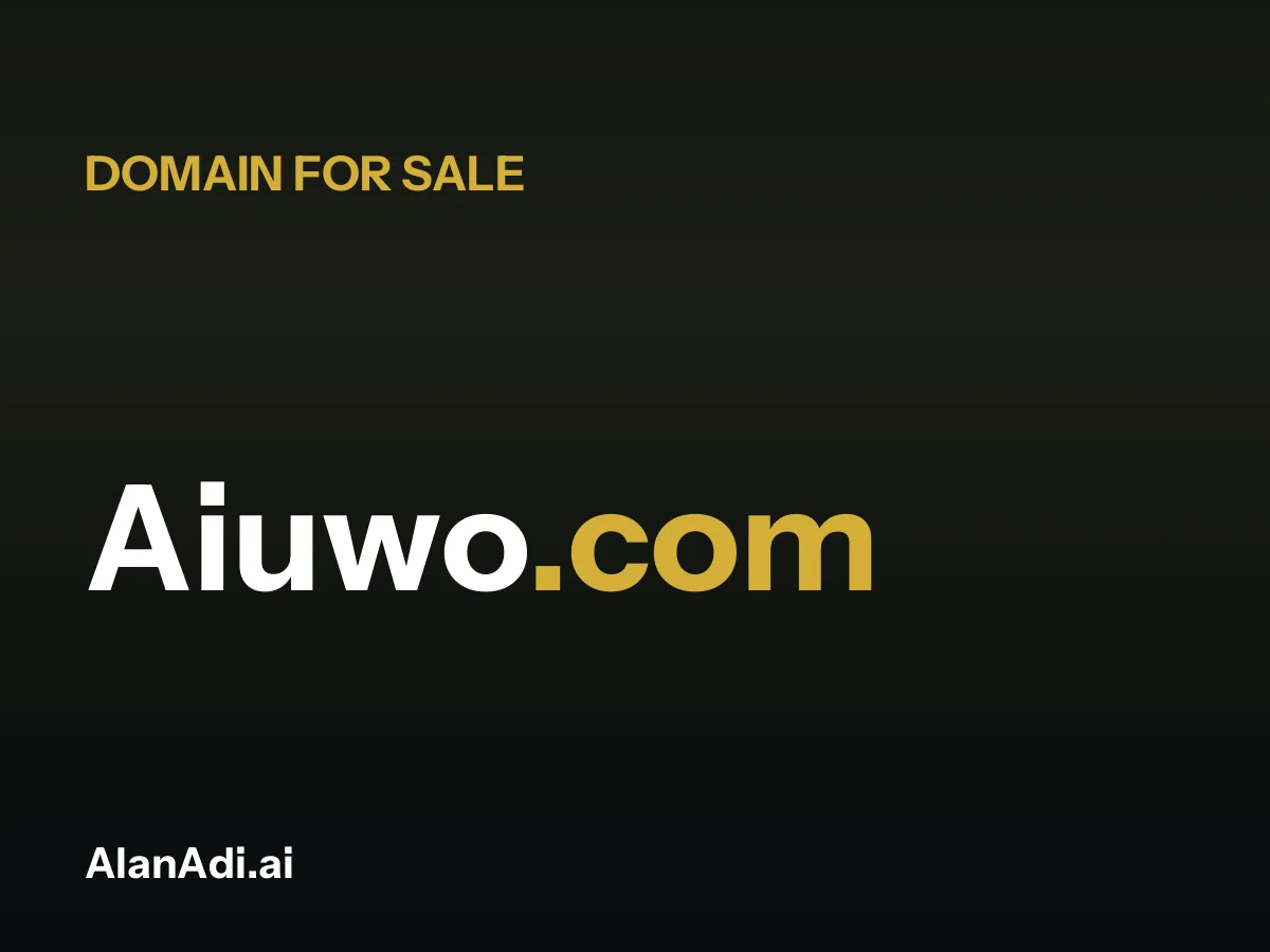 Aiuwo.com domain name for sale