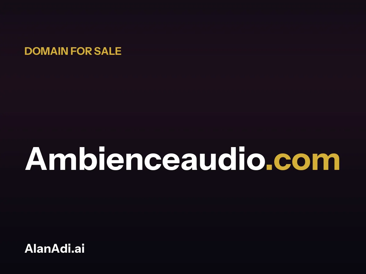 ambience audio — Ambienceaudio.com domain for sale ambience audio — Ambienceaudio.com domain for sale