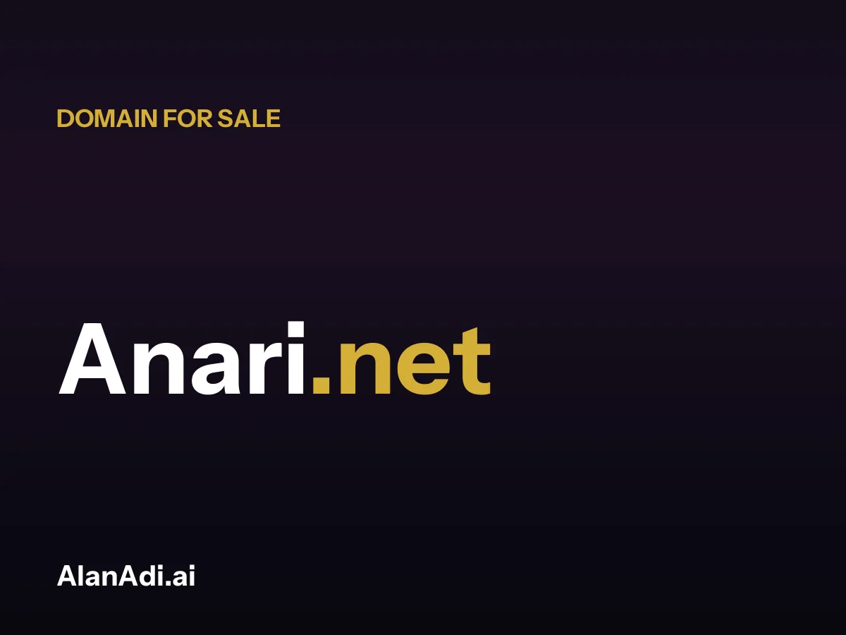 anari — Anari.net domain for sale