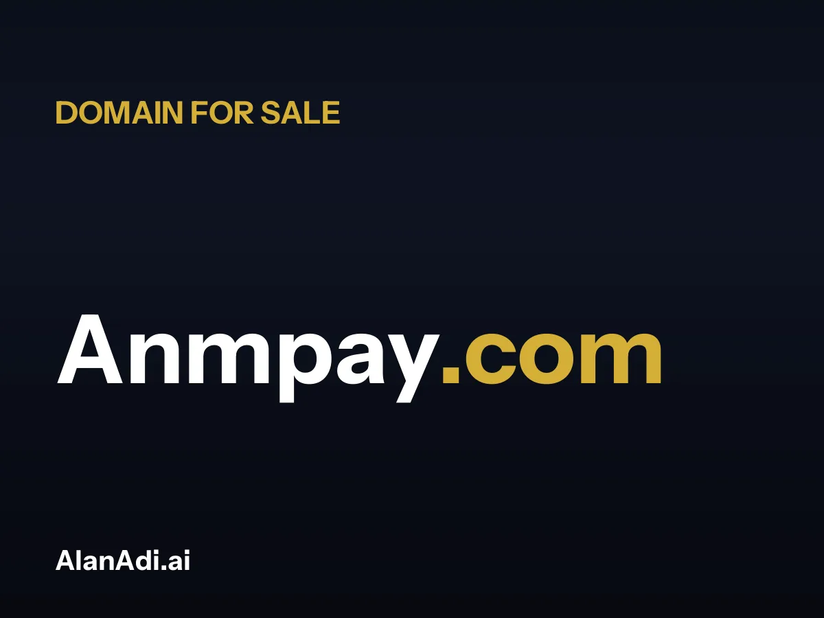 Anmpay.com for sale, anm pay domain name