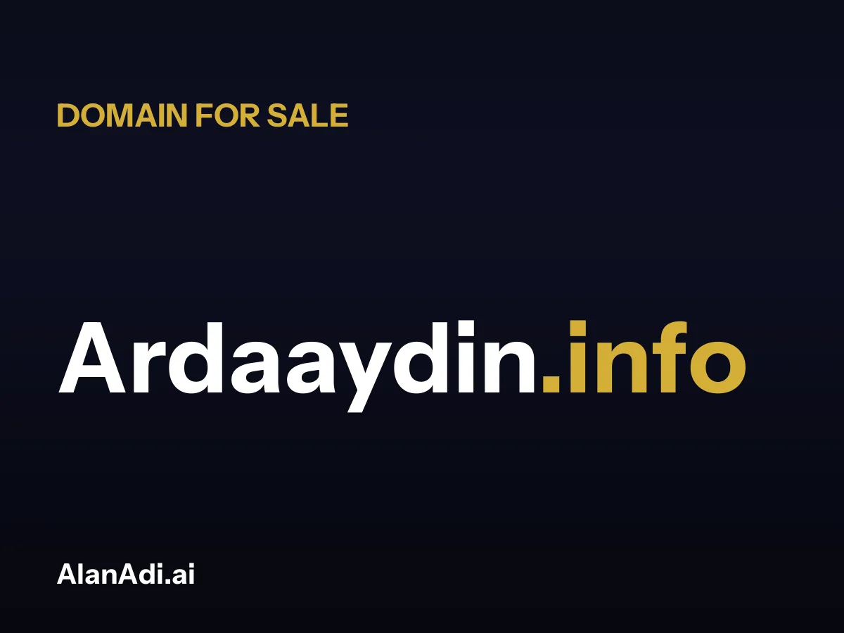 Ardaaydin.info domain name for sale