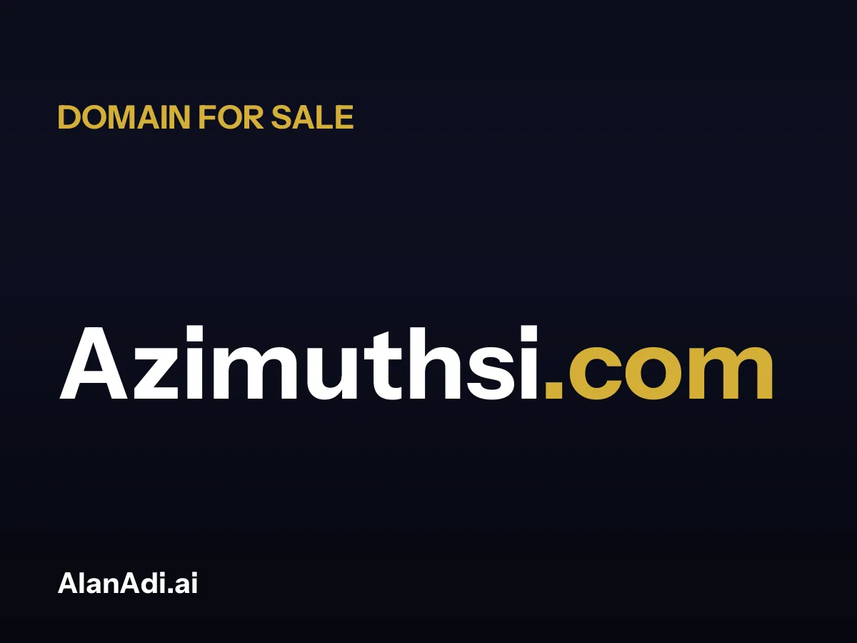 Azimuthsi.com domain name for sale