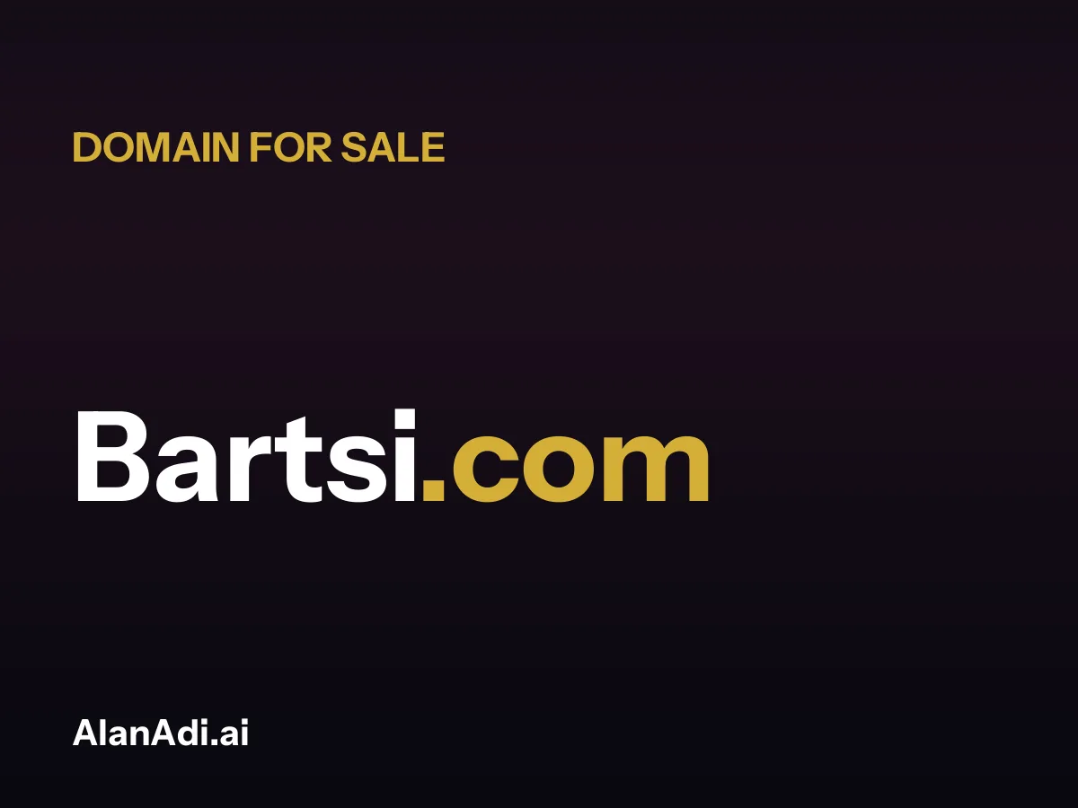 Bartsi.com domain name for sale