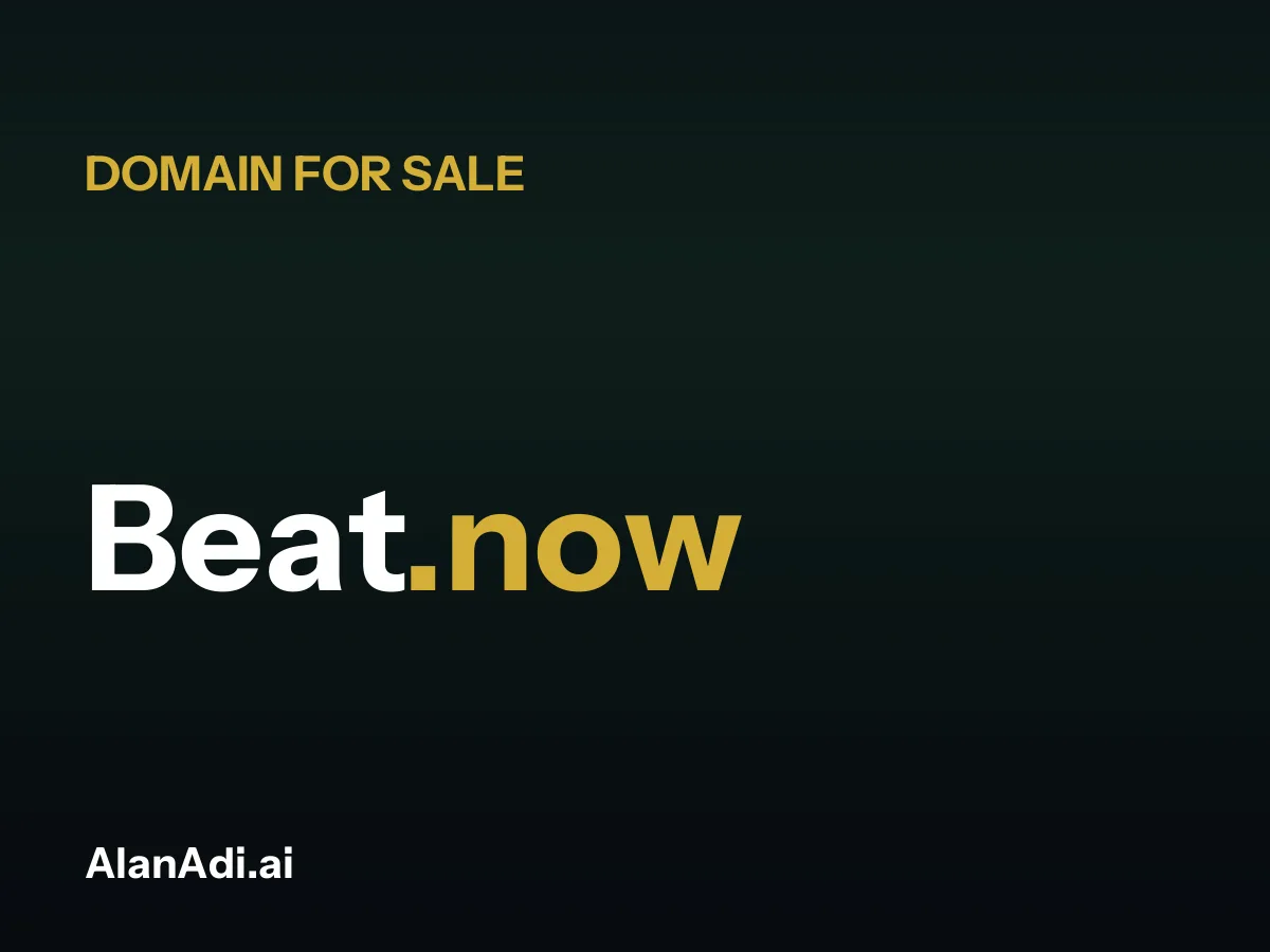 Beat.now domain name for sale