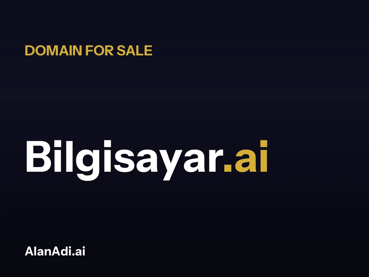 Bilgisayar.ai domain name for sale