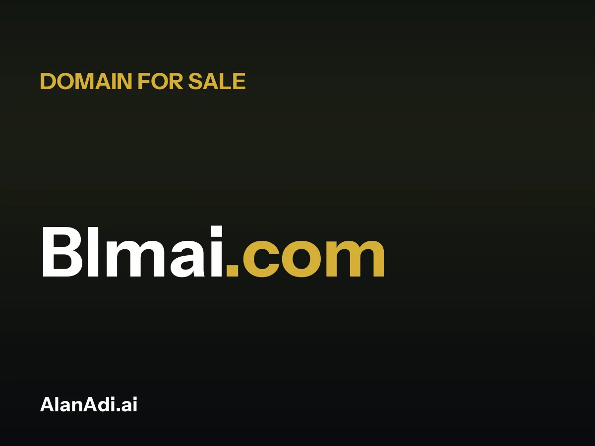 Blmai.com domain name for sale