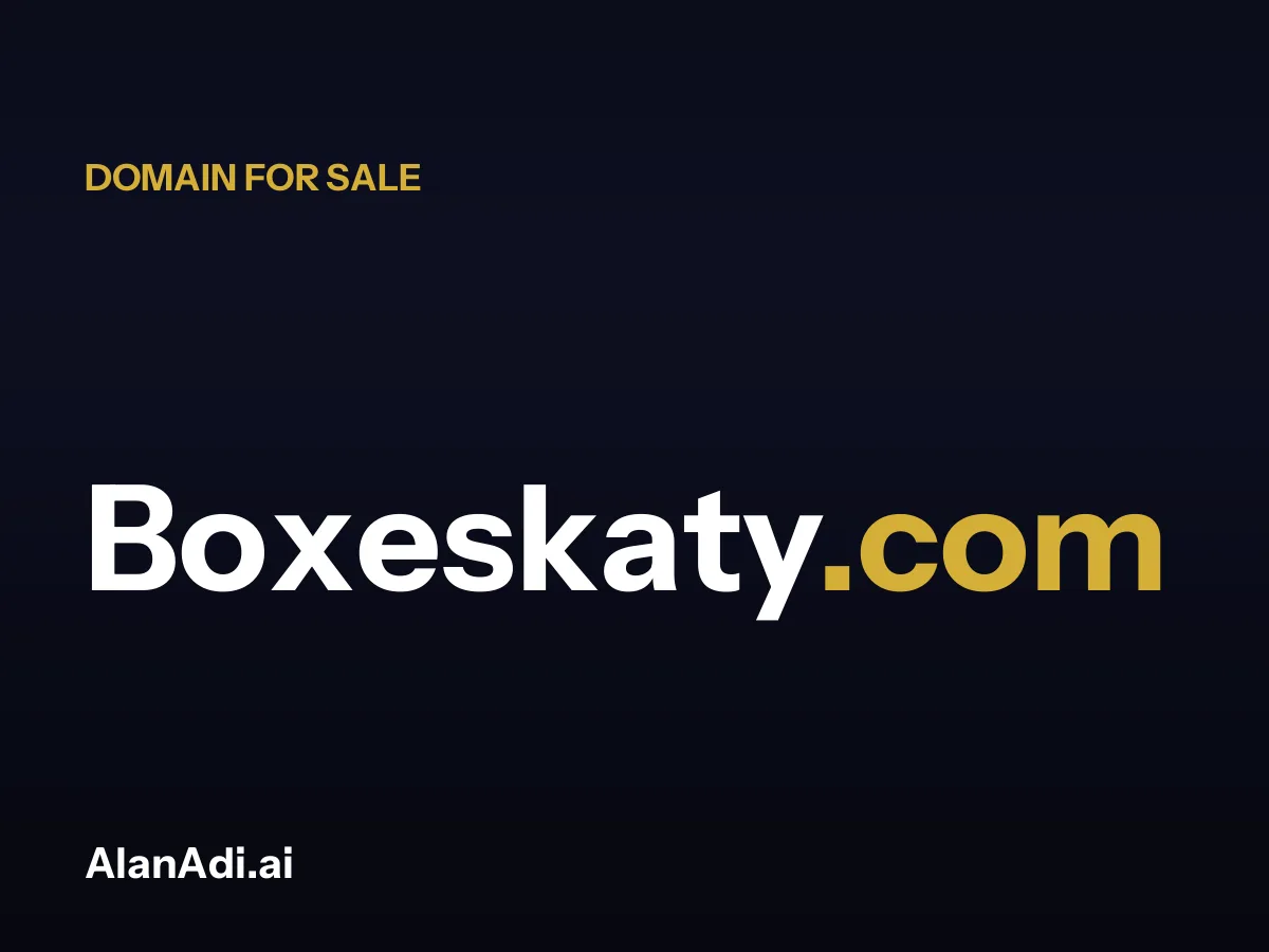 Boxeskaty.com domain for sale