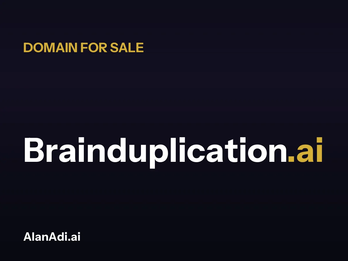 Brainduplication.ai domain name for sale