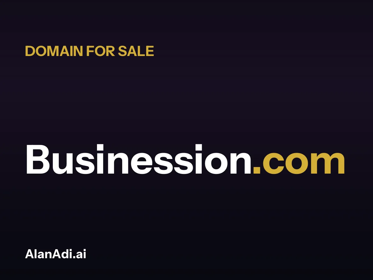 Businession.com domain name for sale