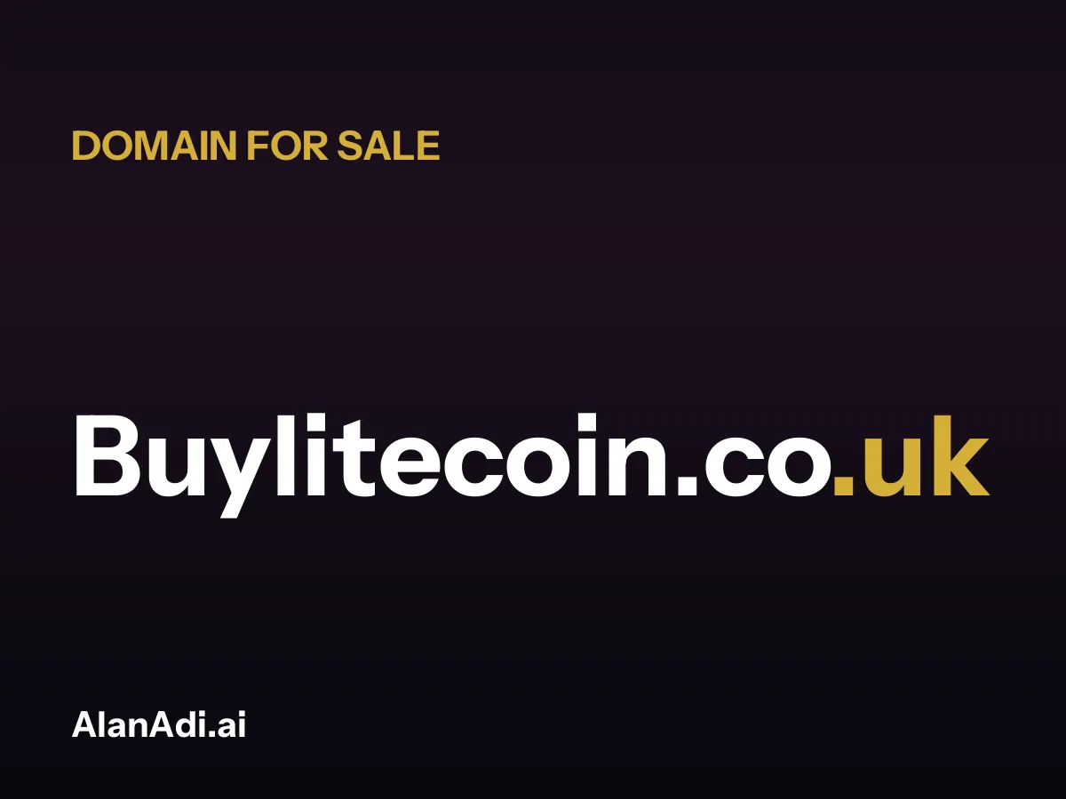 Buylitecoin.co.uk for sale, buy litecoin domain name
