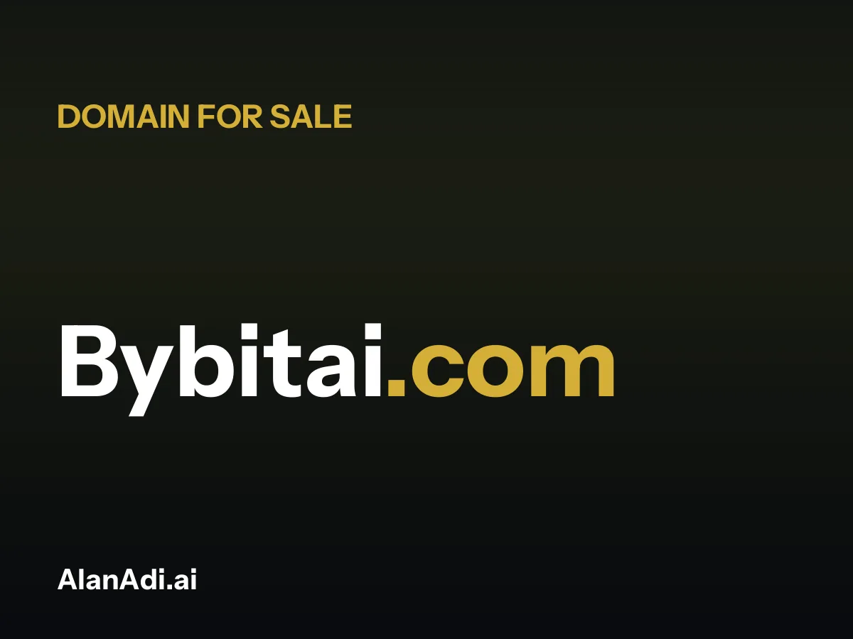 Bybitai.com domain name for sale
