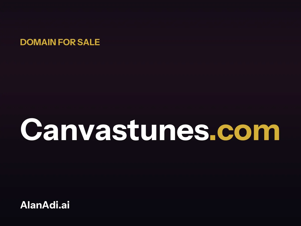 canvas tunes — Canvastunes.com domain for sale