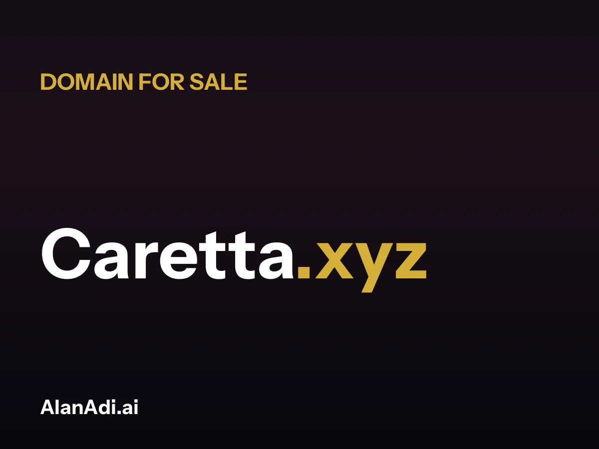 Caretta.xyz domain name for sale