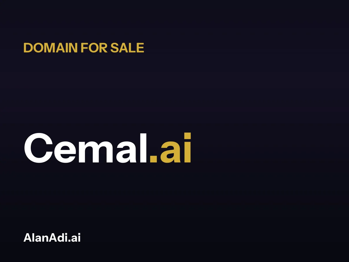 Cemal.ai domain name for sale