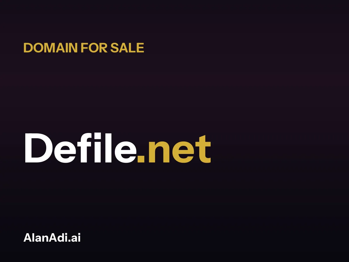 Defile.net domain name for sale