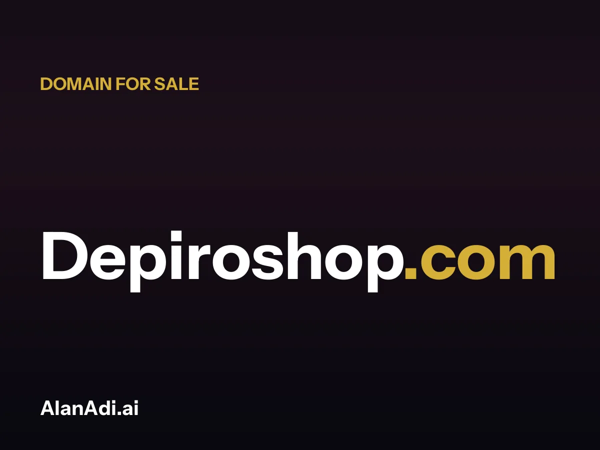 depiro shop — Depiroshop.com domain for sale