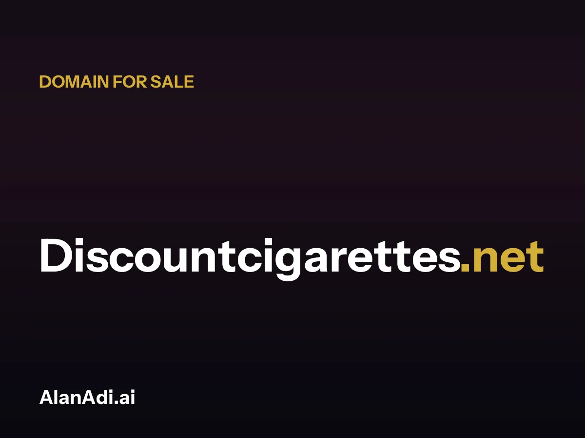 discount cigarettes — Discountcigarettes.net domain for sale
