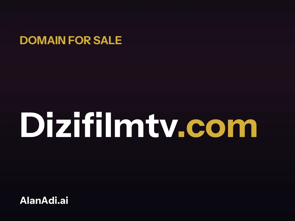Dizifilmtv.com for sale, dizi film tv domain name