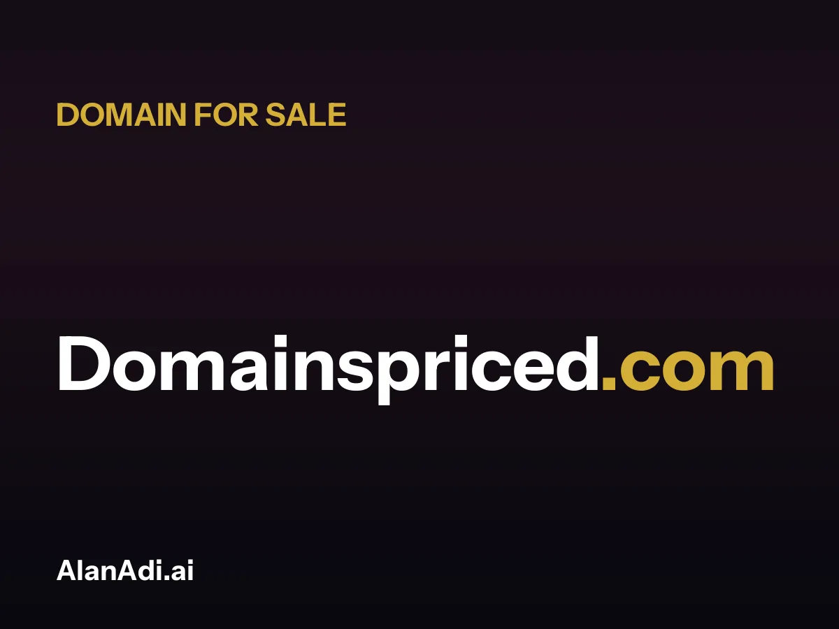 Domainspriced.com for sale, domains priced domain name