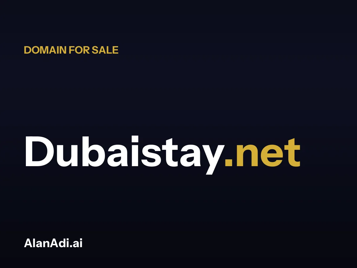 dubai stay — Dubaistay.net domain for sale