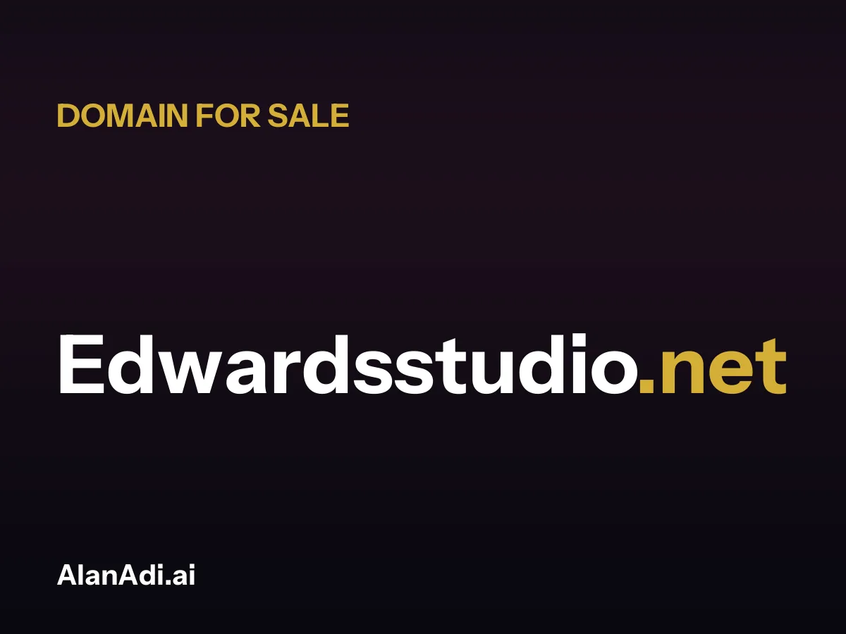 Edwardsstudio.net for sale, edwards studio domain name