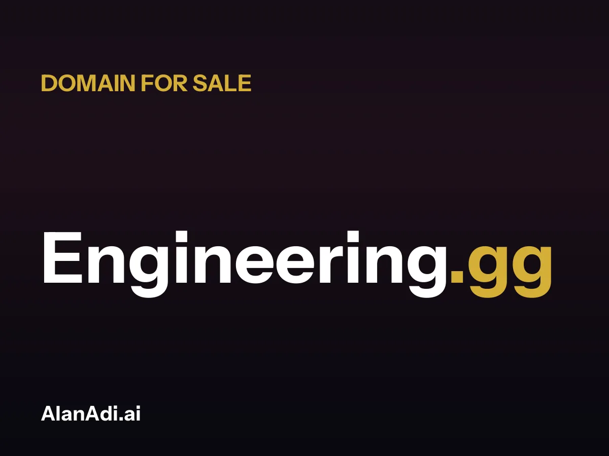Engineering.gg domain name for sale