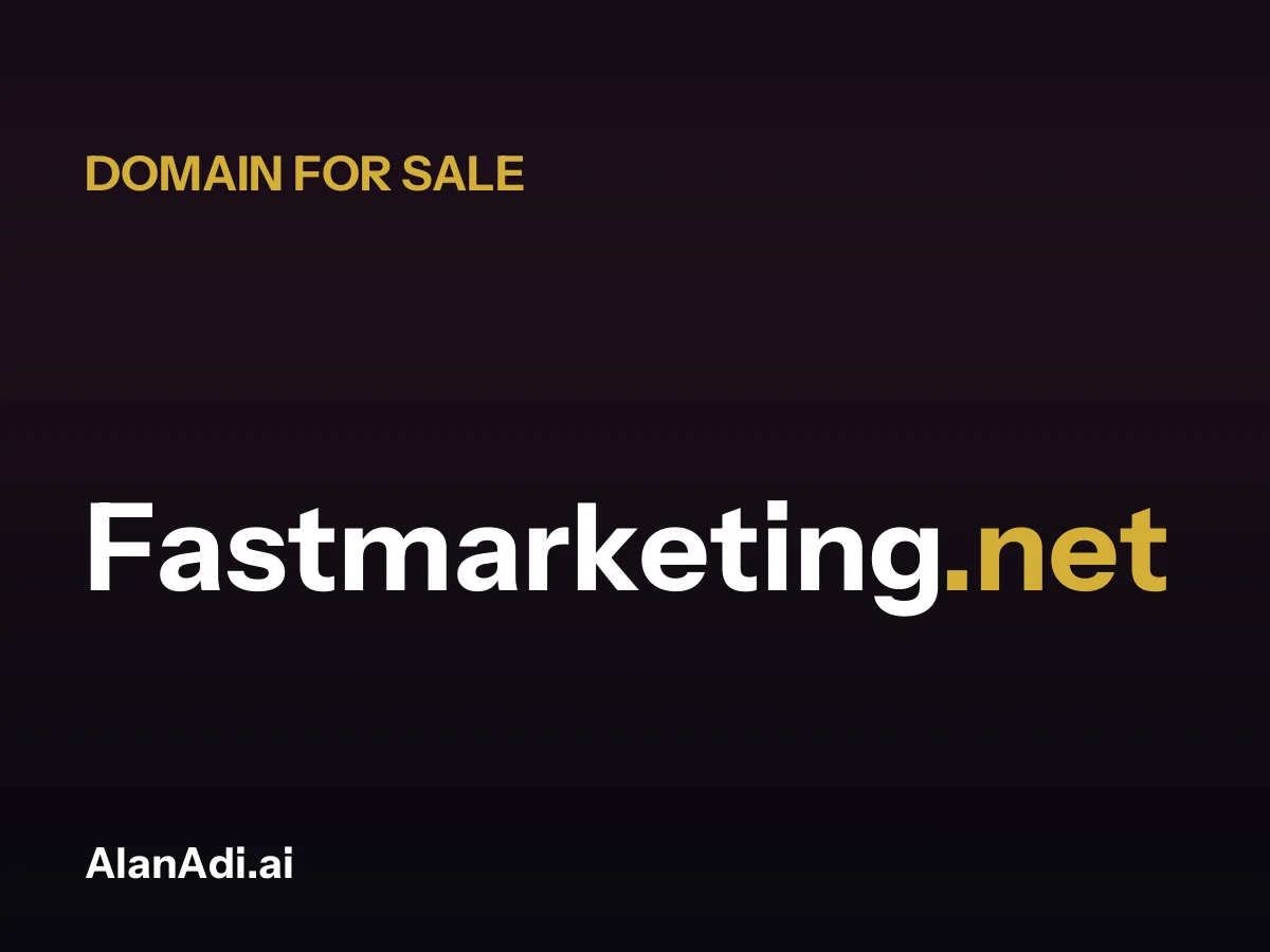 Fastmarketing.net for sale, fast marketing domain name