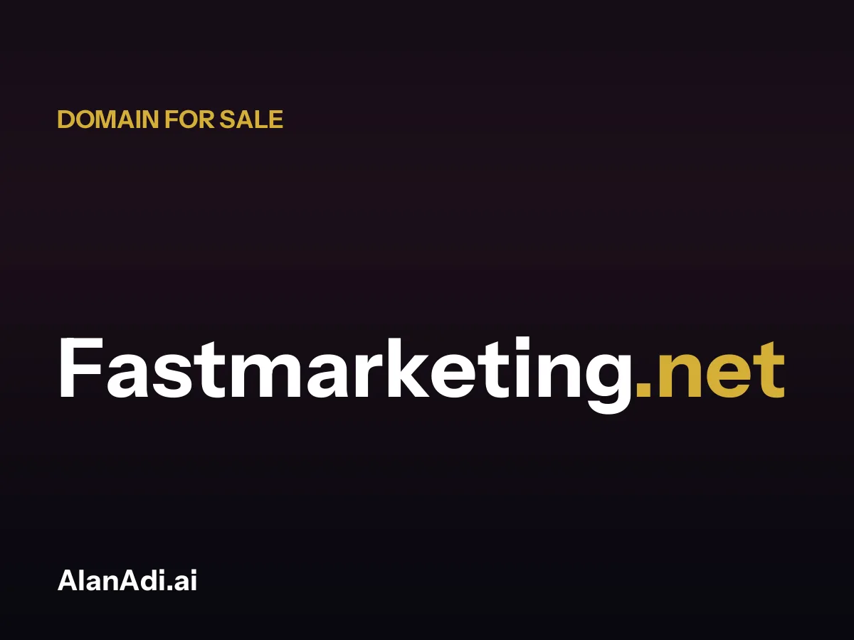 fast marketing — Fastmarketing.net domain for sale