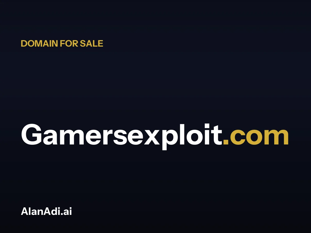 gamers exploit — Gamersexploit.com domain for sale
