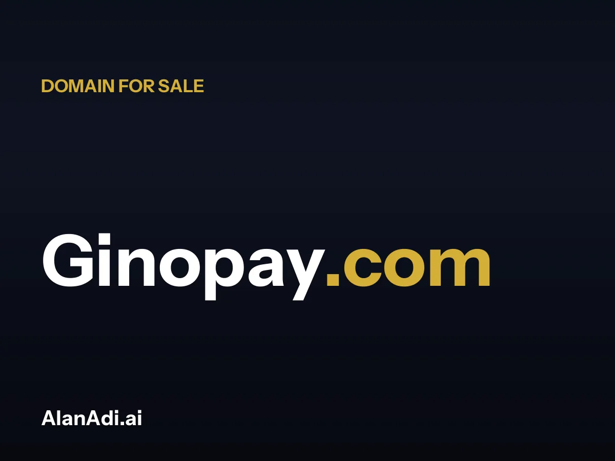 Ginopay.com domain for sale