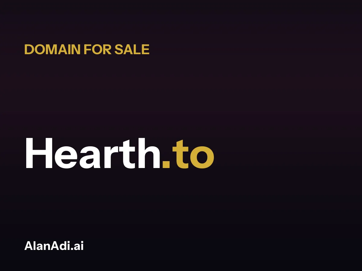 Hearth.to domain name for sale
