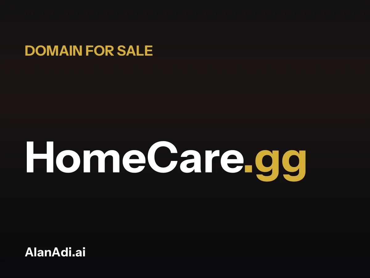 HomeCare.gg for sale, home care domain name