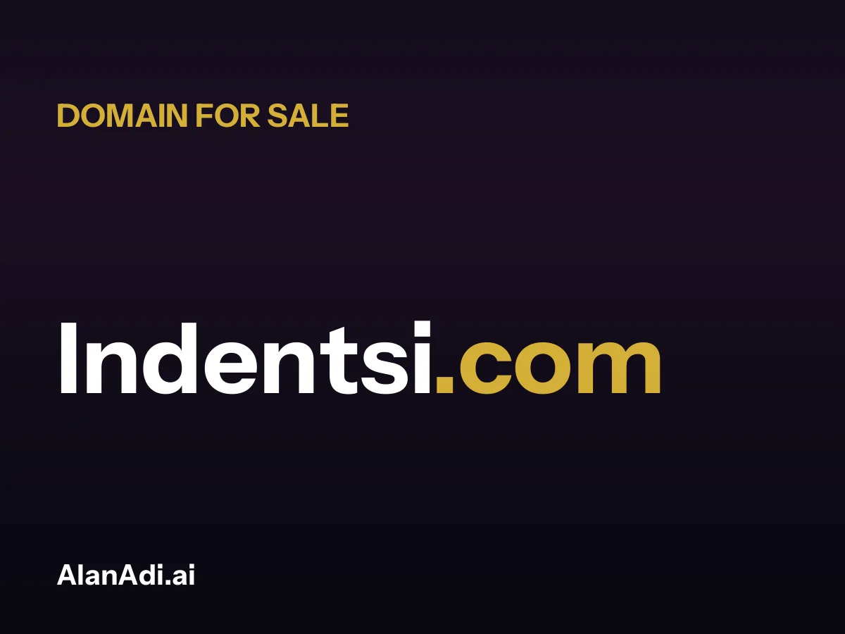 Indentsi.com domain name for sale