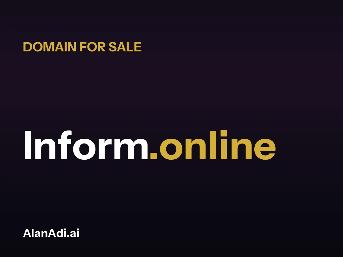 Inform.online domain name for sale