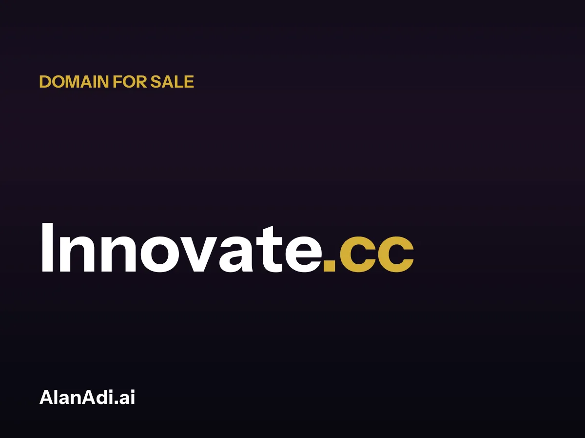 innovate — Innovate.cc domain for sale