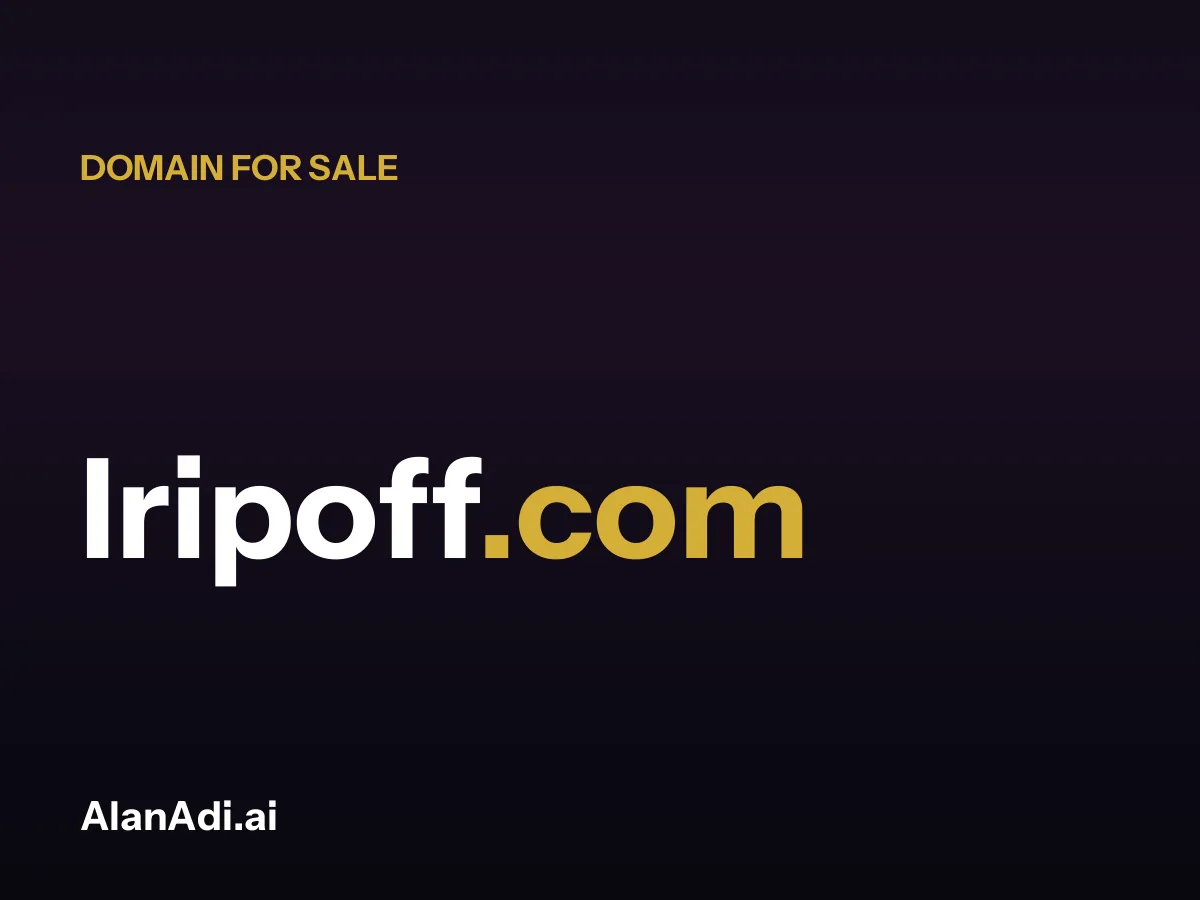 iripoff — Iripoff.com domain for sale