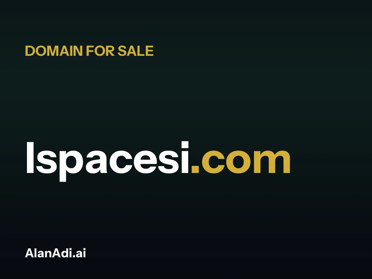Ispacesi.com domain name for sale