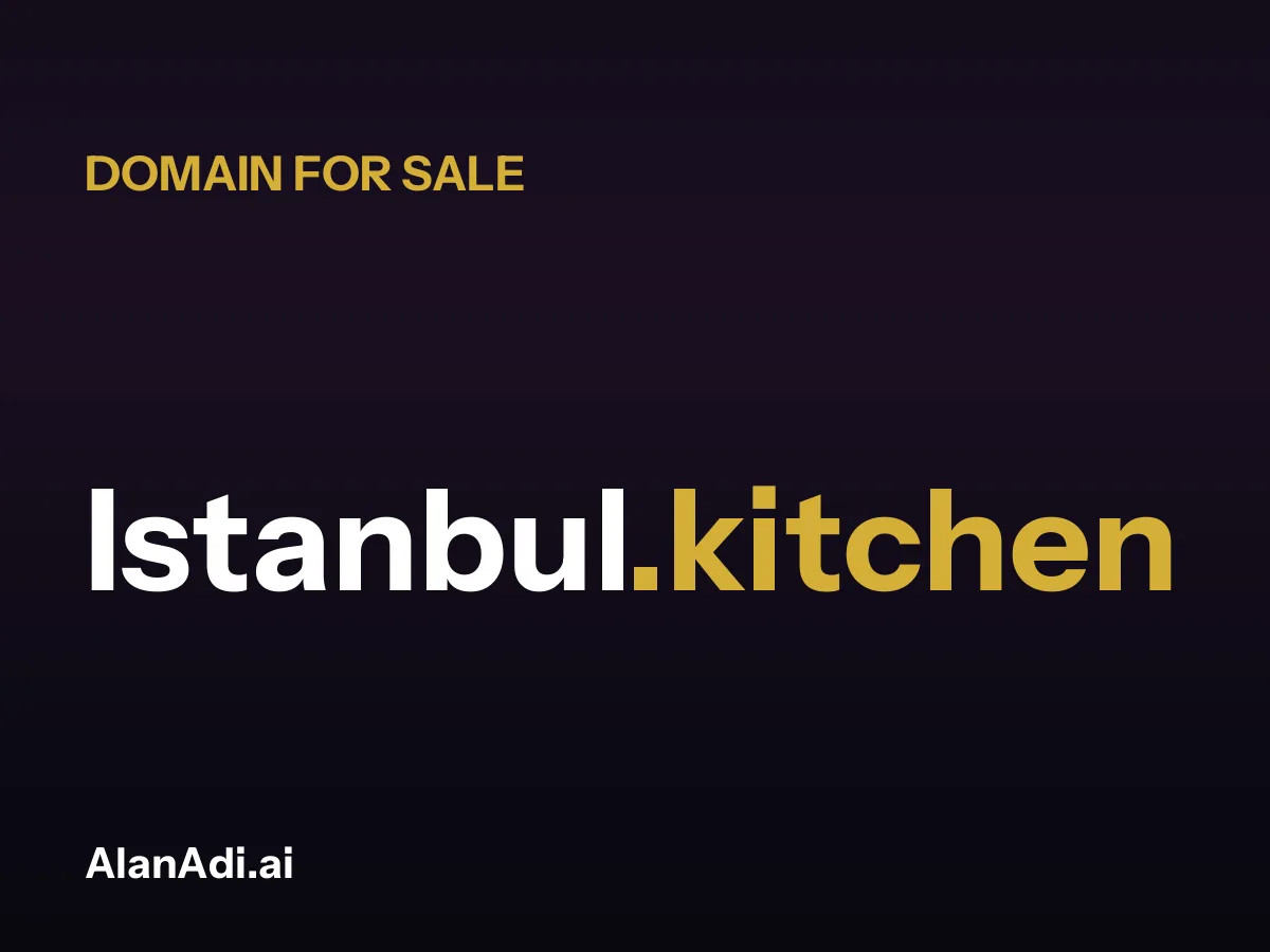 Istanbul.kitchen domain name for sale