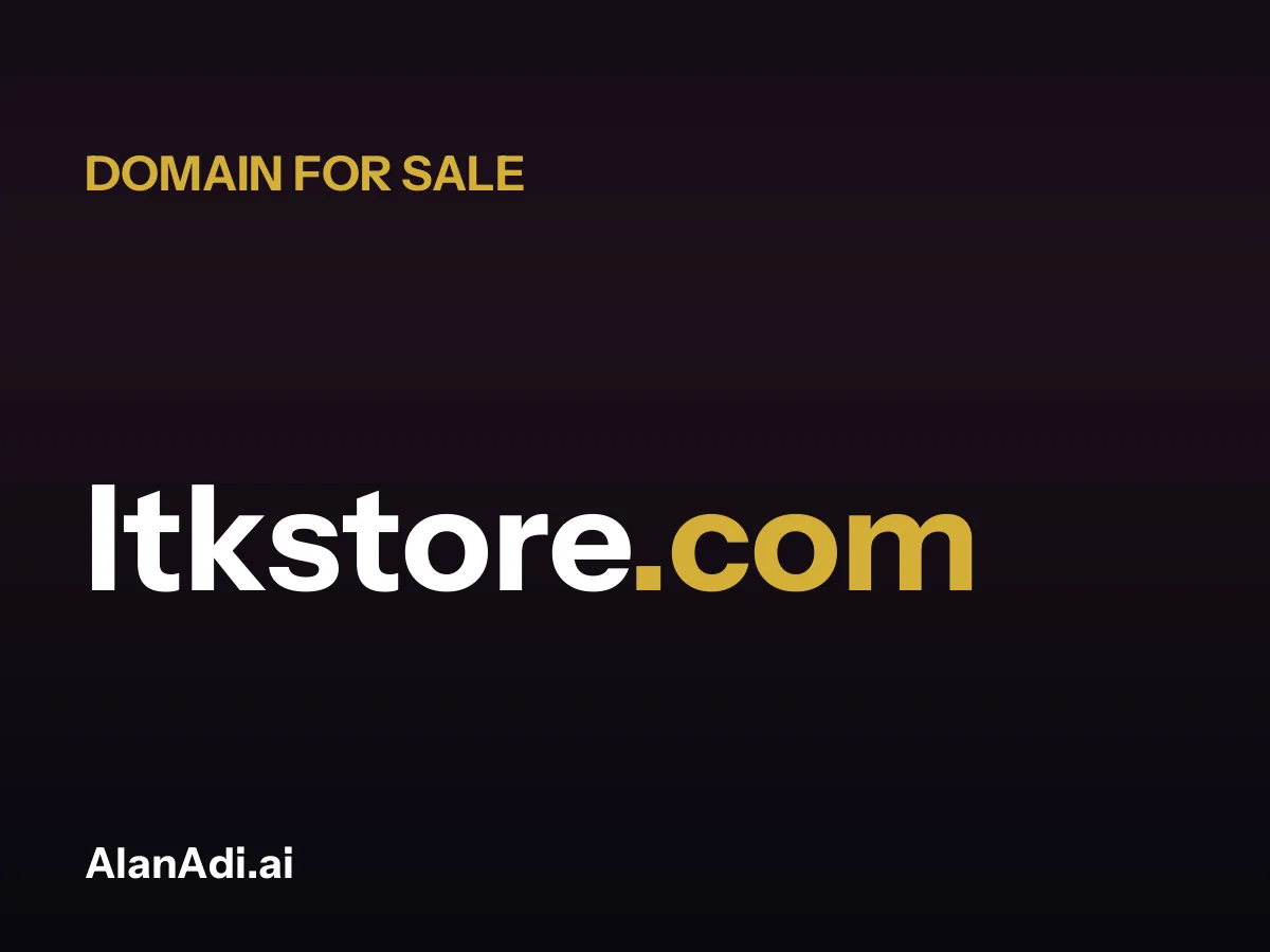 Itkstore.com for sale, itk store domain name