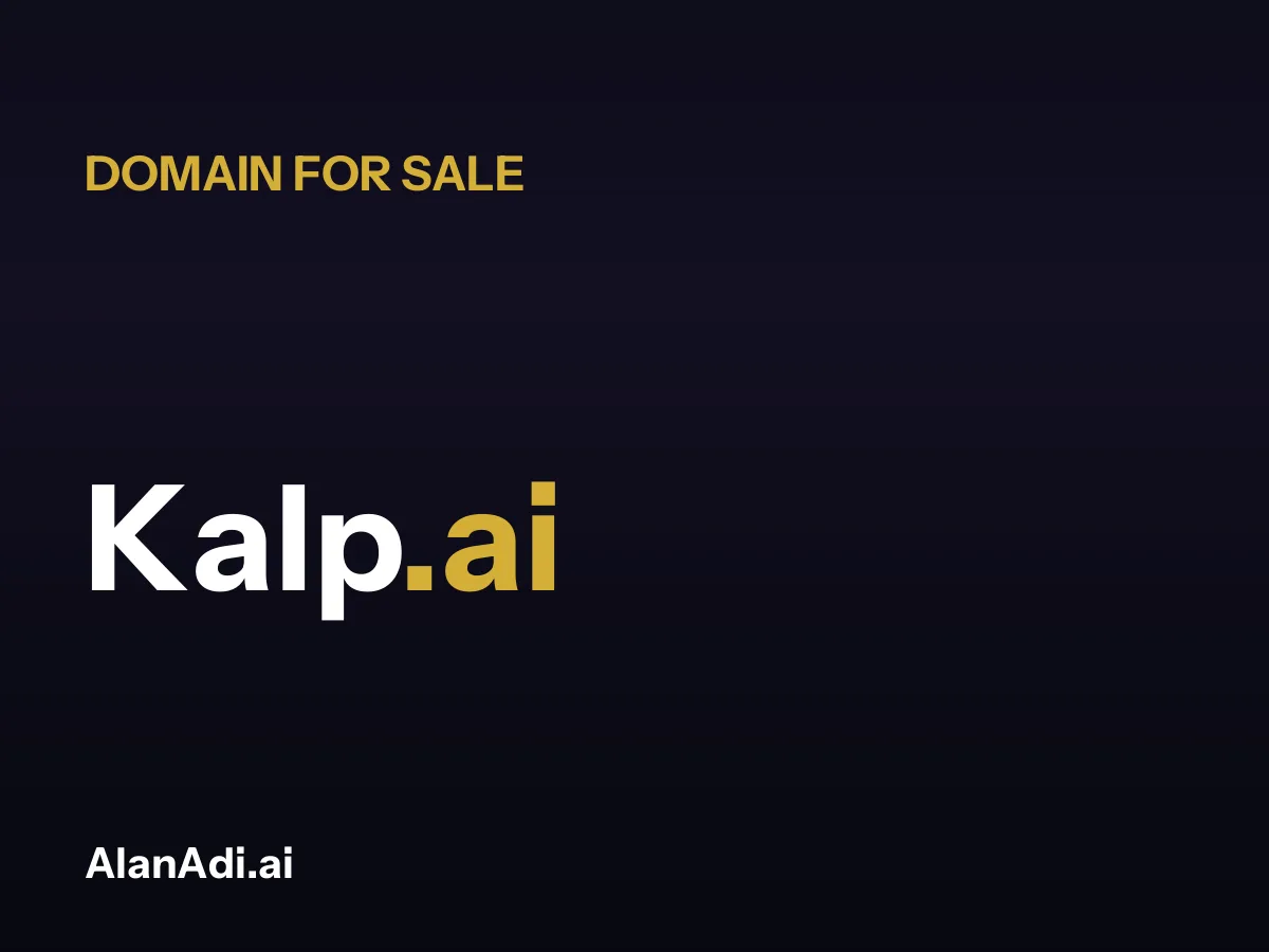 Kalp.ai domain name for sale