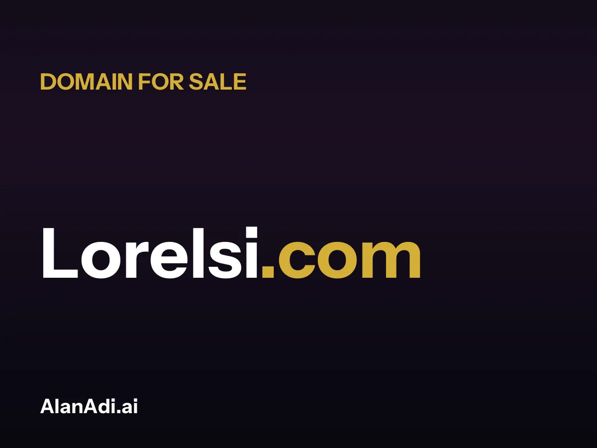 Lorelsi.com domain name for sale