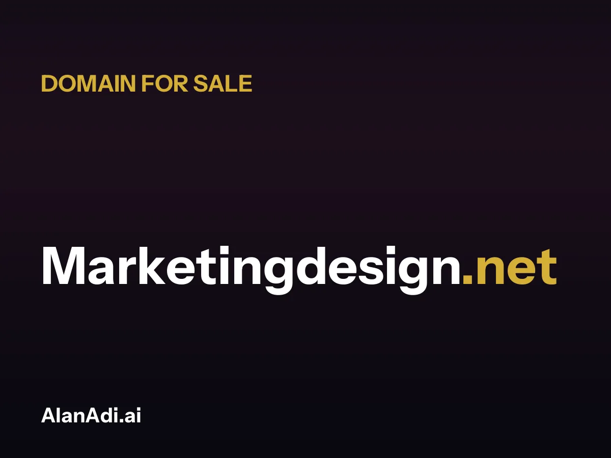 Marketingdesign.net for sale, marketing design domain name