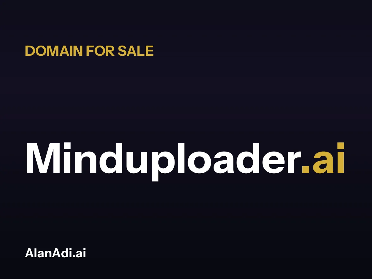Minduploader.ai domain name for sale