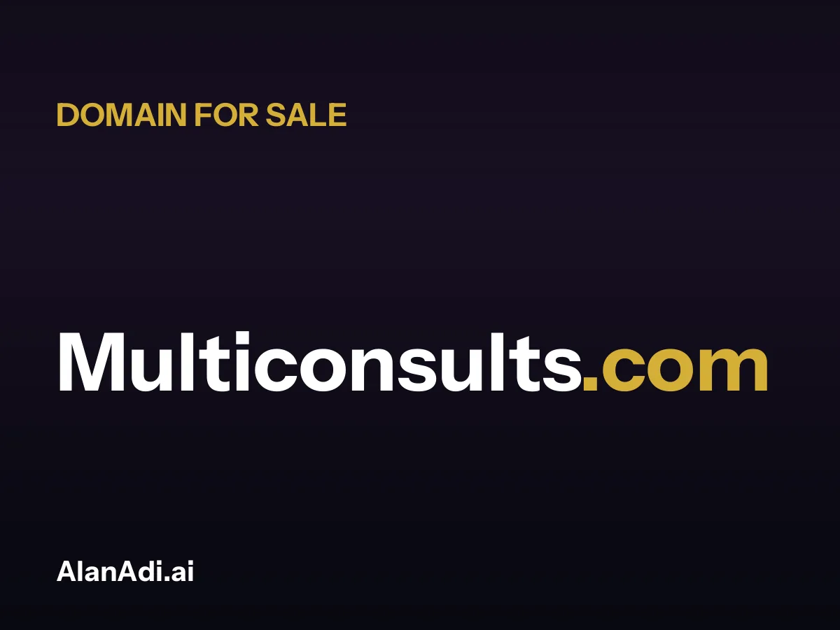Multiconsults.com domain name for sale