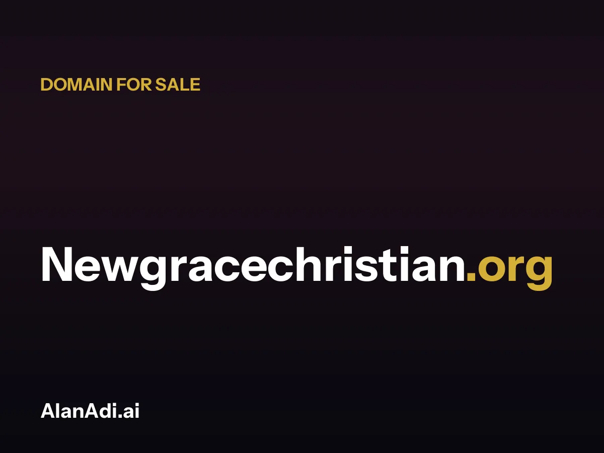 new grace christian — Newgracechristian.org domain for sale