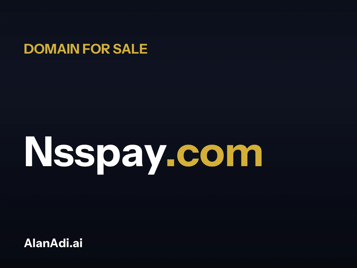 Nsspay.com for sale, nss pay domain name