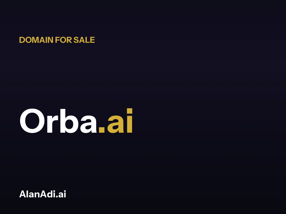 Orba.ai domain for sale