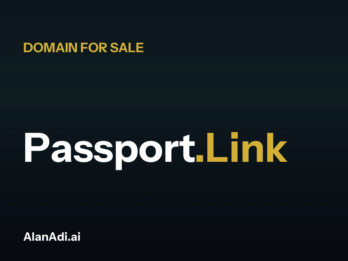 Passport.Link domain name for sale