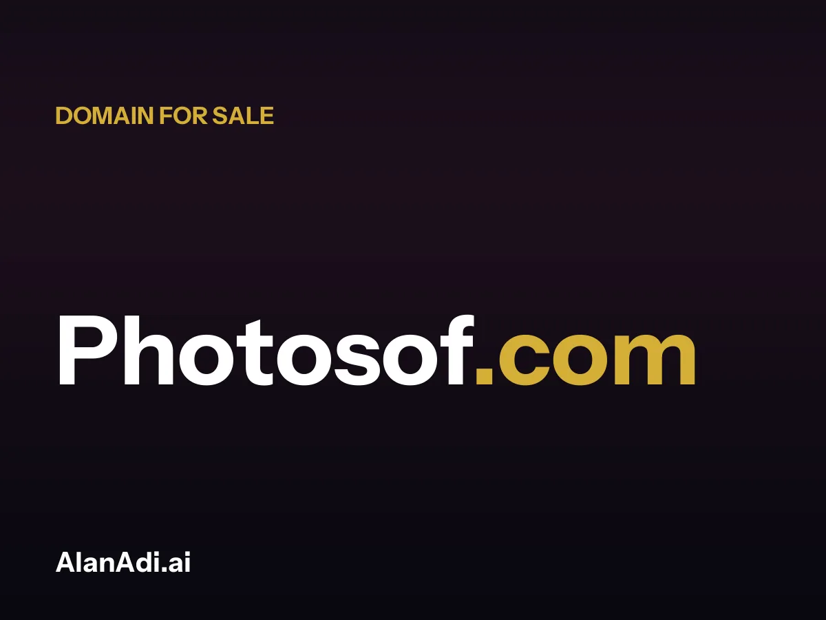 photos of — Photosof.com domain for sale
